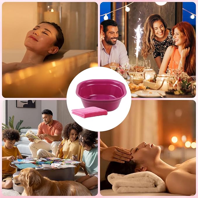 Haploon 6 Sets Foot Spa Kit for Spa Party - Image 5
