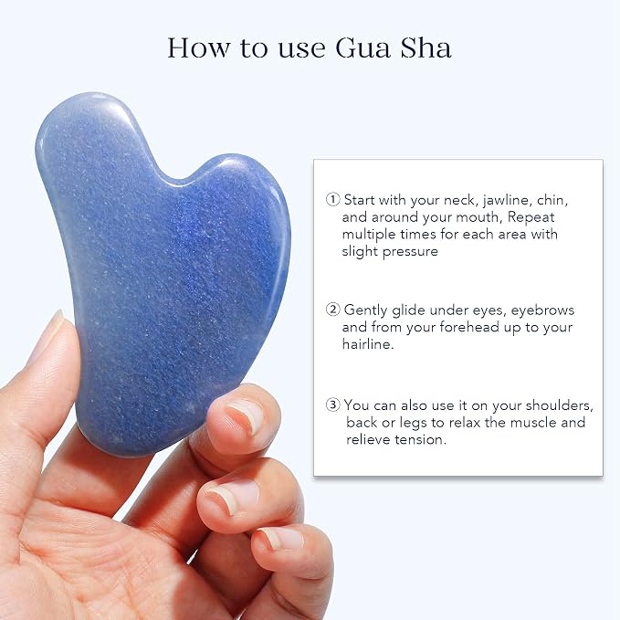 BAIMEI IcyMe Jade Face Roller & Gua Sha, Facial Beauty Roller Skin Care Tools - Image 9
