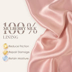 LULUSILK Mulberry Silk Bonnet for Sleeping Women, No More Frizzy Tangled Hair - Image 2