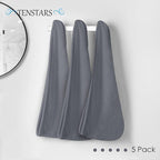 TENSTARS 5 Pack Thicken Microfiber Hair Towel Wrap - Image 5