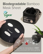 Mary&May Premium Idebenone Blackberry Complex Essence Mask – Bamboo Charcoal - Image 5