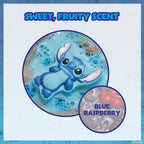 Stitch Bath Bombs for Kids, Fun Bright Rainbow Colors, Raspberry Scented for - Image 4