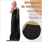Juexica 1 Pack 70" x 30" Sauna Blanket Insert Towel Cotton Soft Waffle - Image 4