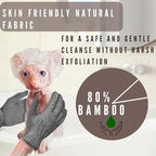 Sphynx Hairless Cats Bamboo Bath Gloves - Image 4