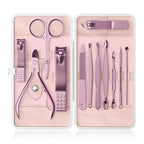 ZIZZON Professional Nail Care Kit, 12-Piece Manicure & Pedicure Grooming Set by ZIZZON