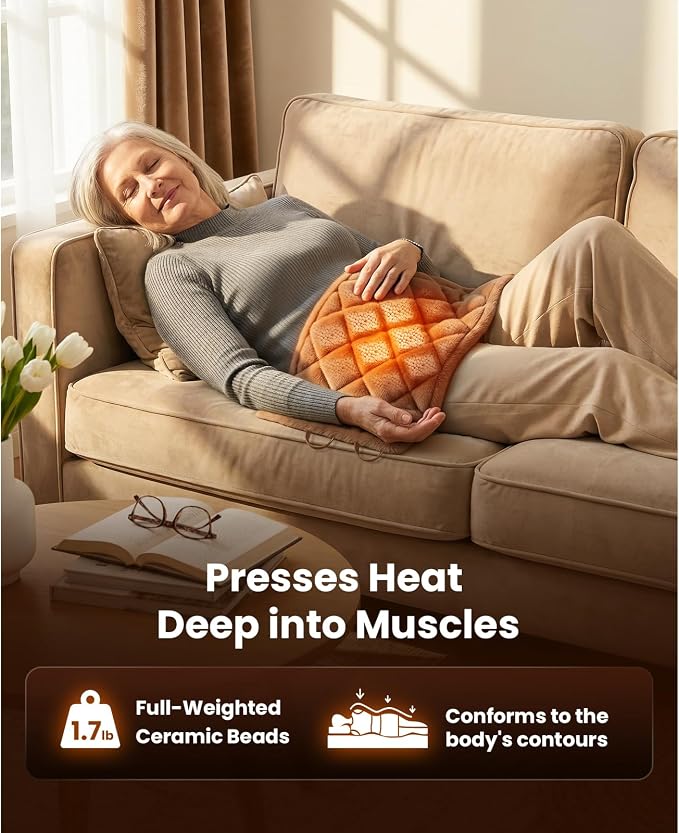 BOB AND BRAD Far Infrared Heating Pad, FSA-HSA Eligible Weighted Electric Heat - Image 3
