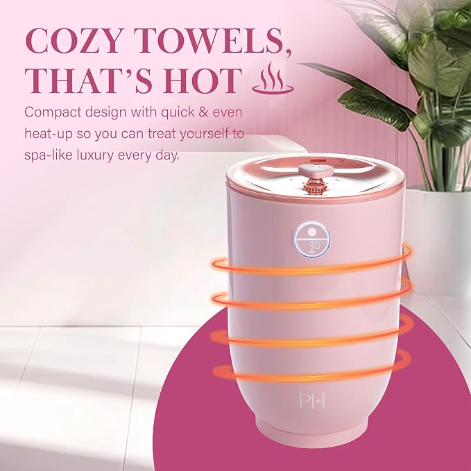 Paris Hilton 20L Luxury Towel Warmer, Built-In Aromatherapy Compartment - Image 2