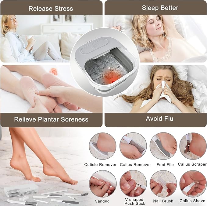 UNIFULL Collapsible Foot Spa Bath - Image 5