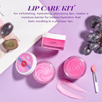 ANAI RUI Lip Therapy Set, Lip Scrub & Lip Mask, Overnight Hydrating Lip - Image 9