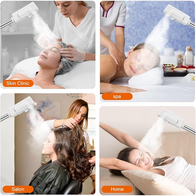 Professional Facial Steamer, Face Steamer Upgrade PTC Heating, Esthetician - Image 6