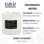 Lulu Candles | Ocean Mist & Sea Salt | Luxury Scented Soy Jar Candle | Hand - Image 2