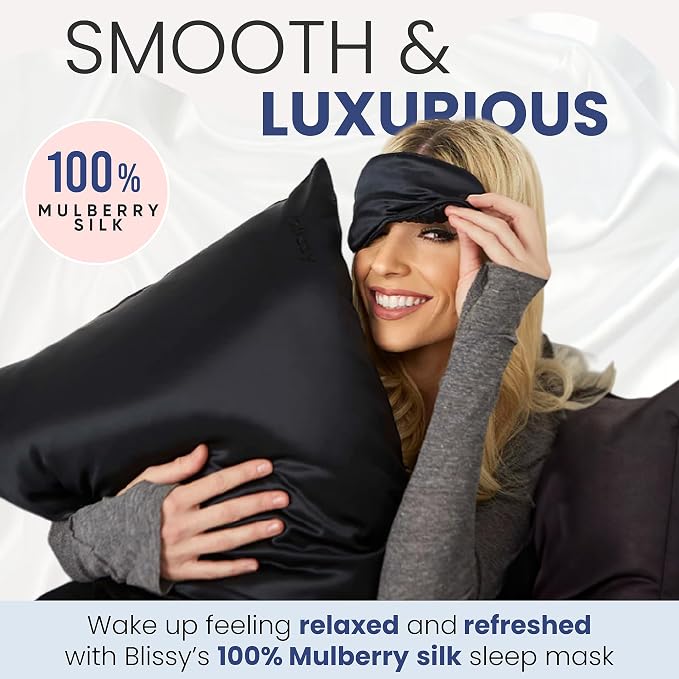 Blissy Silk Sleep Mask - Image 5