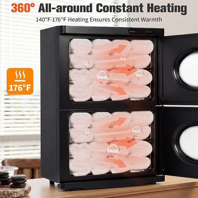 46L Hot Towel Warmer, Large Capacity Spa Towel Warmer - Image 4