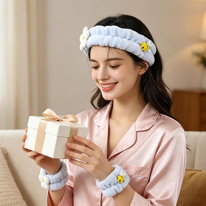 PERFECTSIGHT Kawaii Headband for Spa, Washing Face, Party - Image 5