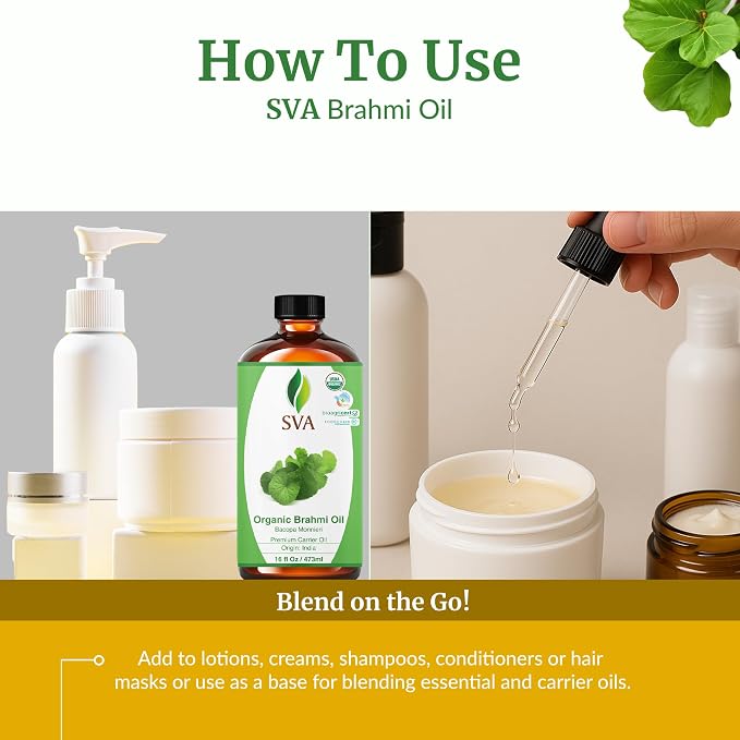 SVA Brahmi Oil Organic - Image 6
