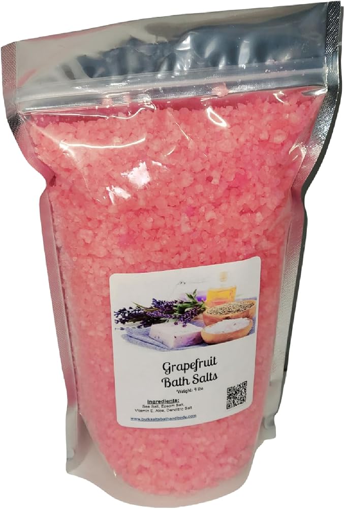 Bath Salts | 4lb Bag | Choose Your Scent | Epsom Salt | Sea Salt| Bathing | by Bulk+Salts+Bath+%26+Body