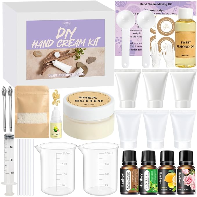 JCOOS Hand Cream Making Kit, Lotion Kit, DIY Handcream by PartyCarnivalBeautyGlamor