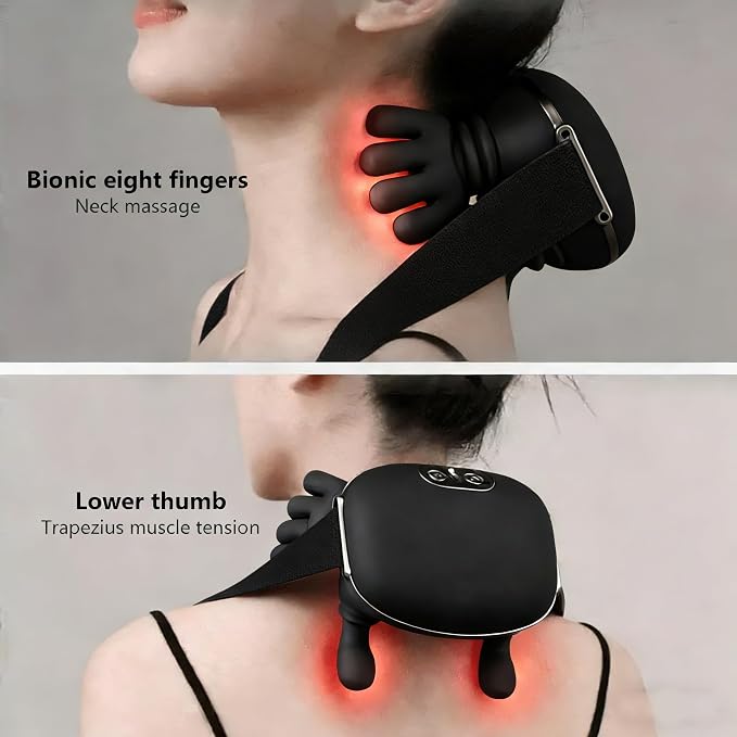 Neck Massager with Heat Electric Shoulder & Cervical Massage - Image 2