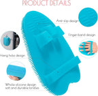 1 Pack Pure Silicone Food-Grade Body Brush Shower Cleansing Scrubber Gentle - Image 6