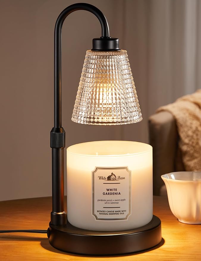 Big Black Candle Warmer Lamp by Innqoo