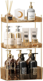 Akinbas 3 Tier Bathroom Organizer Countertop Makeup Perfume Tray Skincare by AKINBAS