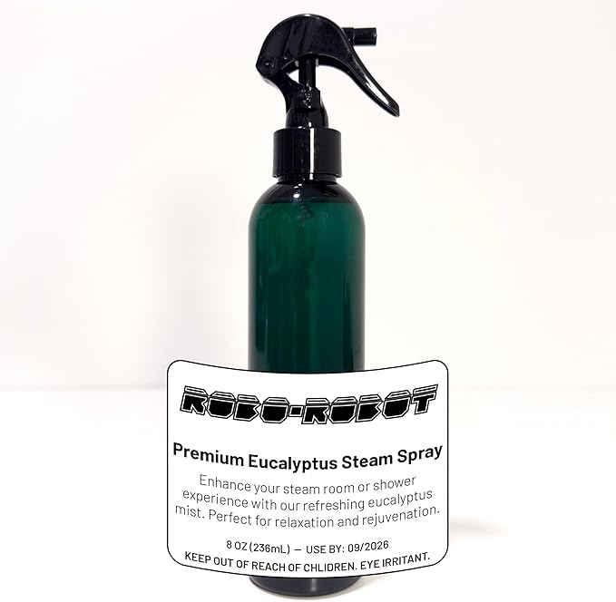 Eucalyptus Steam Room and Shower Spray, 8oz Premium Essential Oil Mist by Unknown