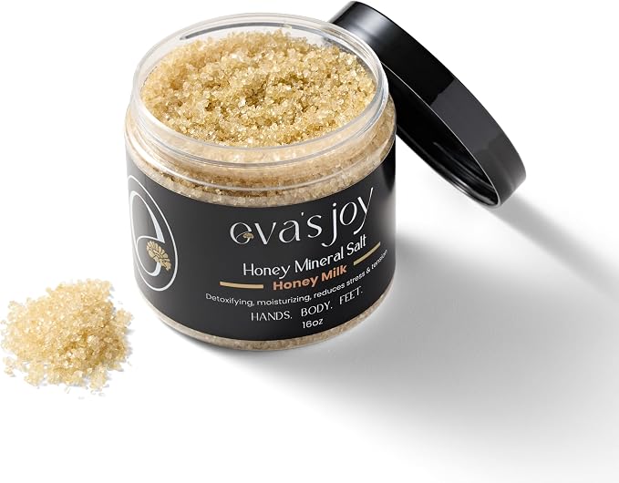 Eva's Joy Honey Milk Mineral Bath and Foot Soak, Made - Image 8