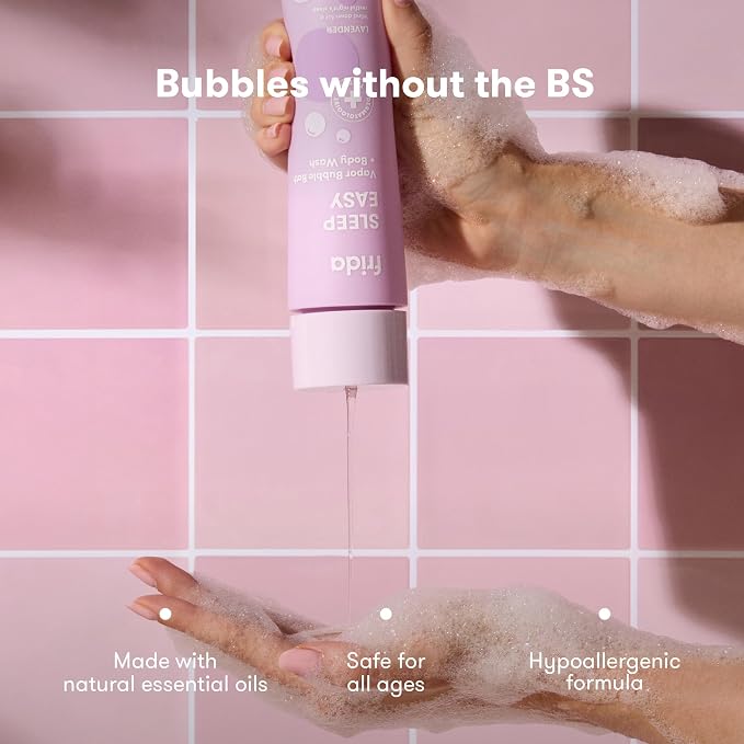 Frida Baby Lavender Baby & Kids Bubble Bath + Body Wash, Sleep & Calming - Image 4