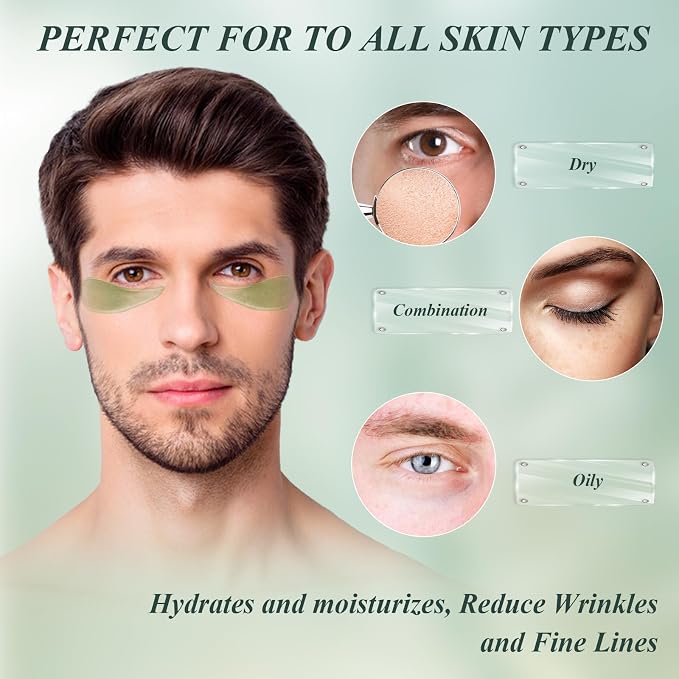 Under Eye Patches for Puffy Eyes and Dark Circles – 60 PCS Aloe Vera Under Eye - Image 3
