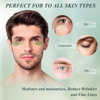 Under Eye Patches for Puffy Eyes and Dark Circles – 60 PCS Aloe Vera Under Eye - Image 3