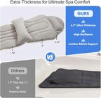 Full Body Bath Pillow for Bathtub, Thick 5D Air Mesh Luxury Spa Tub Cushion - Image 7