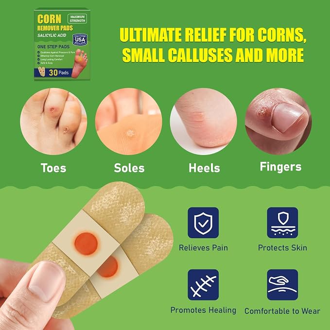 WABRINY Maximum Strength Corn Removers Pads - Image 3