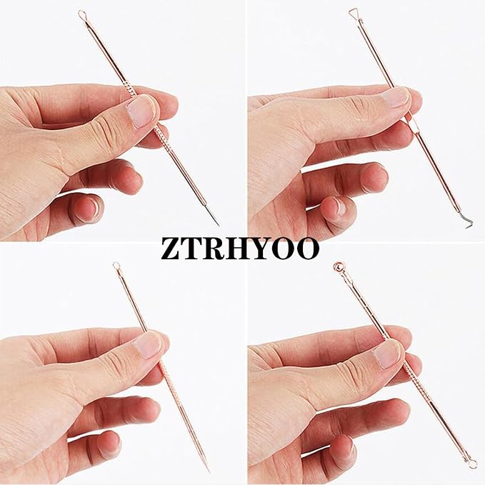 ZTRHYOO Blackhead Remover Pimple Comedone Extractor Tool Best Acne Removal Kit - Image 8