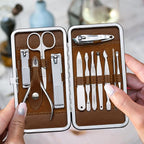 FAMILIFE Manicure Set, Professional Nail Kit Nail Clipper Set, - Image 8