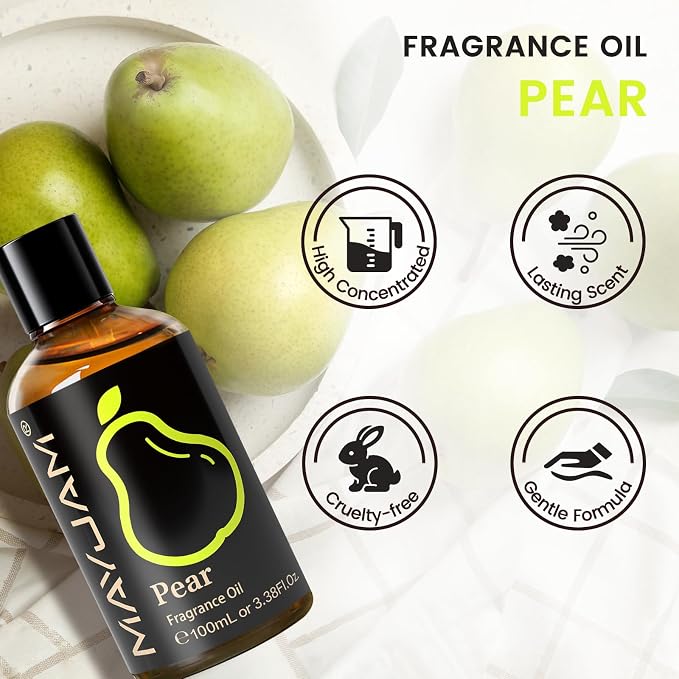 MAYJAM 100ML/3.38FL.OZ Pear Fragrance Oils - Image 2
