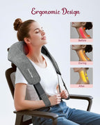 Cordless Neck Massager for Pain Relief Deep Tissue, Kneading Shiatsu Neck and - Image 5