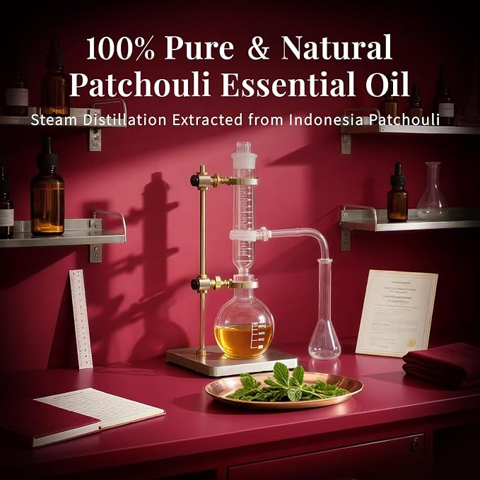 SU JUABA Patchouli Essential Oil 4 Fl Oz, 100% Pure Natural Aromatherapy Oil - Image 5