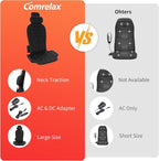 Back Massager with Heat，Vibration Massage Chair Pad with 5 Massage Modes & - Image 7