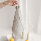 100% European Linen Hand Towels - Image 9
