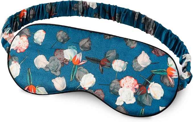 OLESILK 100% Natural Mulberry Silk Sleep Eye Mask Block Out Light, Fashion by OLESILK