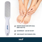 DeEnti Metal Foot File, Salon Quality Callus Remover, Lightweight Foot Scrubber - Image 2