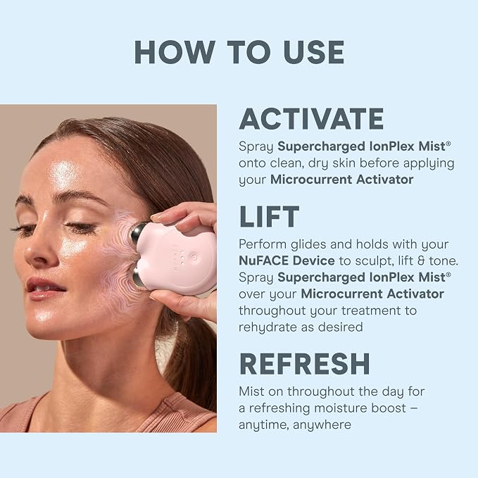 NuFACE Supercharged IonPlex Facial Mist - Image 4