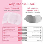 Ditoi Steam Eye Mask, Heated Eye Mask - Image 7