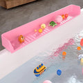 Splash Guard for Bathtub Kids, Silicone Bath Splash Guard Play Shelf, Tub Water by Aqqwxyq