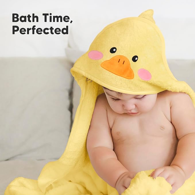 KeaBabies Hooded Baby Towel for Newborn - Image 9