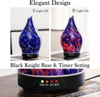 Porseme 150ml Essential Oil Diffuser Glass Color Changing Aroma Air Diffusers - Image 4