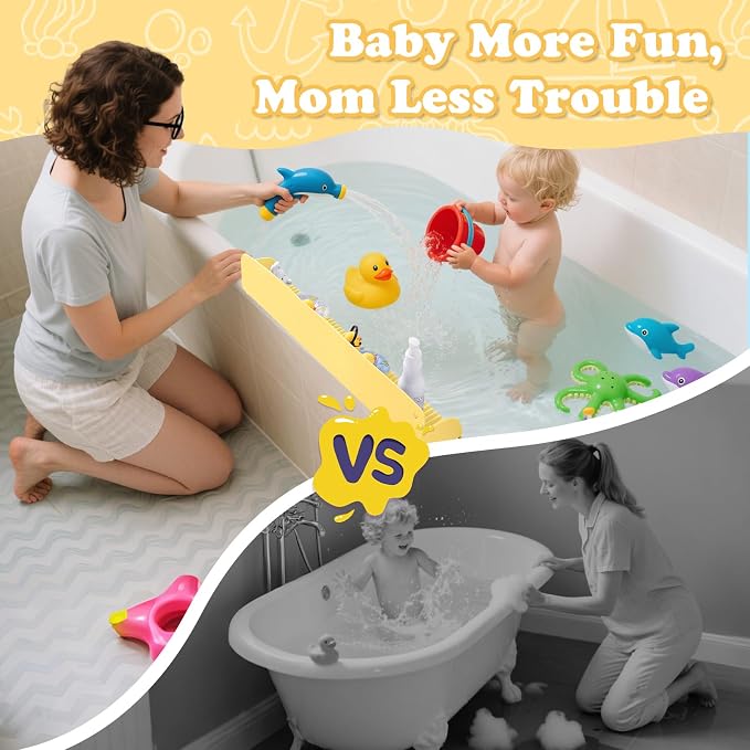 24 Inch Bathtub Splash Guard - Image 6