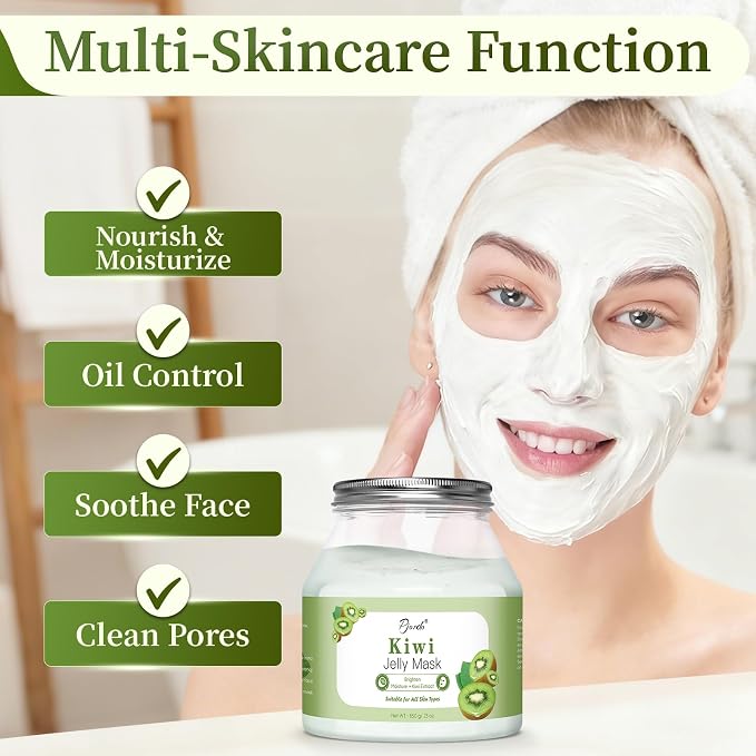 Pjordo Powder Jelly Mask for Facials Professional, Peel Off Facial Mask for - Image 3
