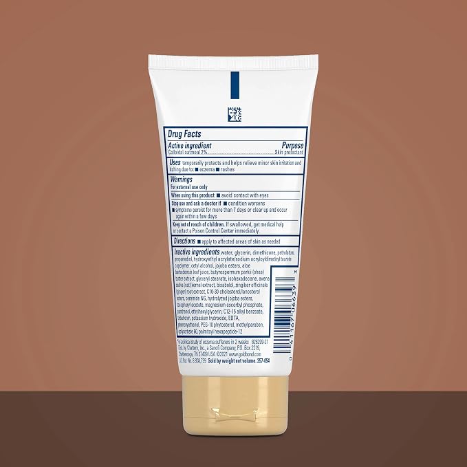Gold Bond Medicated Eczema Relief Hand Cream, 3 oz., Skin Protectant Cream - Image 2