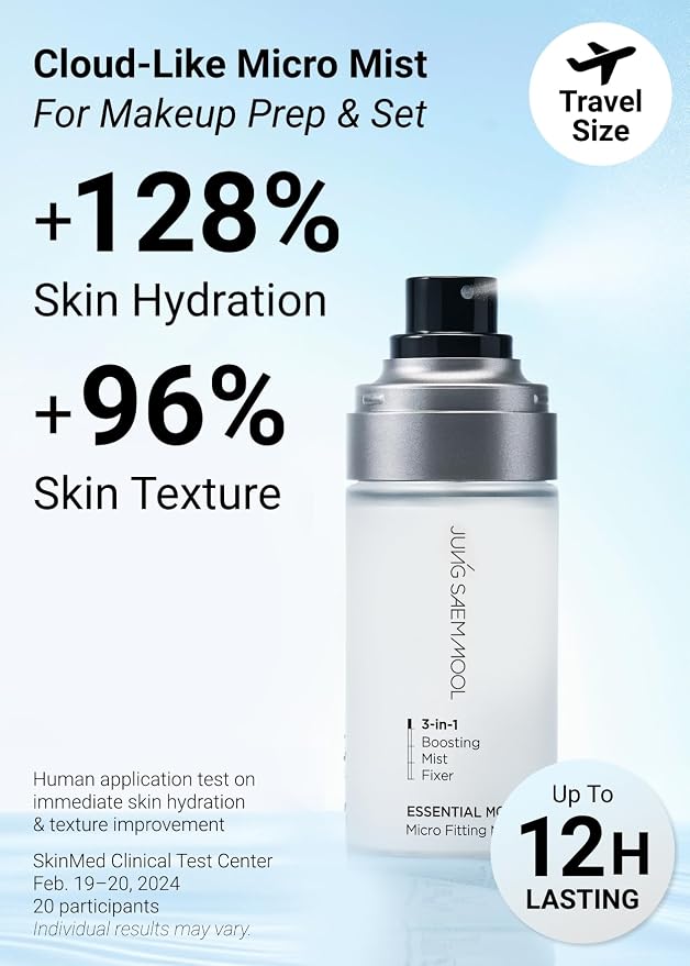 JUNG SAEM MOOL Essential Mool Micro Fitting Mist | Micro-Fine Setting Spray - Image 4
